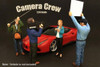 Camera Crew II Crew Holding Reflector - American Diorama 77478 - 1/24 Scale Diecast Model Toy Car