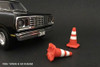 Traffic Cones, American Diorama 77532 - 1/24 Scale Accessory for Diecast Cars