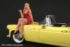 70s Style Figure - IV, American Diorama 77504 - 1/24 Scale Accessory for Diecast Cars