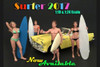 Surfer 2017 Jay Figure w/ Surfboard, American Diorama 77492 - 1/24 Scale Accessory for Diecast Cars
