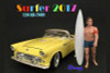 Surfer 2017 Greg Figure w/ Surfboard, American Diorama 77491 - 1/24 Scale Accessory for Diecast Cars