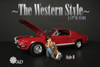 The Western Style IV, Blue and Brown - American Diorama 38304 - 1/24 Figurine - Diorama Accessory