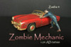 Zombie Mechanic IV, Blue - American Diorama 38300 - 1/24 scale Figurine - Diorama Accessory