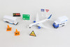 United Airlines Playset, White - Daron RT6261 - Diecast Model Toy Car