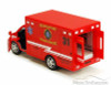 Rescue Team Fire Dept. Ambulance, Red - Kinsmart 5259D - 5&quot; Diecast Model Toy Car