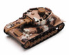 Pullback Power Army Tank, Desert Camo - 405D - Model Toy Car (1 car, no box)