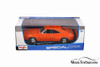1969 Dodge Charger R/T Hardtop, Orange - Maisto 31387OR - 1/18 scale Diecast Model Toy Car
