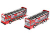 Las Vegas 6' Double Decker Sightseeing Bus, Red - 2168DLV - Collectible Car (1 car, no box)