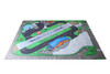 Large Airport Playmat (Felt), Green and Grey - Daron HR2039 - Playmat