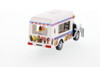 Ice Cream Truck, White - Kinsmart 5253D - 5 Inch Scale Diecast Model Replica (New, but NO BOX))