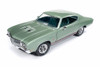 1970 Buick GS 455 Hard Top, Green - Auto World AMM1149 - 1/18 scale Diecast Model Toy Car