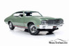 1970 Buick GS 455 Hard Top, Green - Auto World AMM1149 - 1/18 scale Diecast Model Toy Car