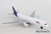 Fedex Single Plane, White with Purple - Daron RT1044 - Diecast Model Toy Car