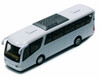Coach Bus, White - Kinsmart 7101DW - 7" Diecast Model Toy Car