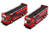 Chicago Sightseeing Dbl Decker Bus  2168CG- 6 Inch Scale Diecast Model  (1 car, no box)
