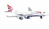 British Airways Single Plane, White - Daron RT6004 - Diecast Model Airplane Replica