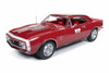 1967 Chevy Camaro SS Hard Top, Bolero Red - Auto World AMM1163 - 1/18 Scale Diecast Model Toy Car