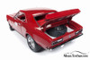 1967 Chevy Camaro SS Hard Top, Bolero Red - Auto World AMM1163 - 1/18 Scale Diecast Model Toy Car