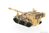 Super Tank Team M109 Paladin, Desert Tan Camouflage -  8882/3D - 6.5 Inch Scale Diecast Model 