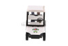 Golf Cart, White - Kinsmart 5105D - 4.5" Diecast Model Toy Car