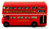 London Double Decker Bus , Red - Motormax 76002 - 4.75" Diecast Model Toy Car
