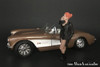 Ladies Night Gianna Figure, Black - American Diorama 38290 - 1/24 scale Figurine - Diorama Accessory