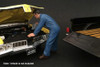 Mechanic Doug Filling Engine Oil, American Diorama 77499 - 1/24 Scale Accessory for Diecast Cars