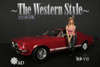 The Western Style VII, Beige and Pink - American Diorama 38307 - 1/24 Figurine - Diorama Accessory