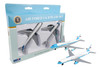 Air Force One & Air Force Two Plane Set, White w/ Silver - Daron RT5733 -  Diecast Model Toy Planes