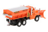 Snow Plow Truck, Orange - Showcasts 9915D - 5.75 Inch Scale Diecast Model Replica (Brand New, but NOT IN BOX)