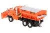 Snow Plow Truck, Orange - Showcasts 9915D - 5.75 Inch Scale Diecast Model Replica (Brand New, but NOT IN BOX)