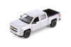 Box of 4 2017 Chevrolet Silverado Pickup Truck Diecast Car Set - Showcasts 1/24 Scale Diecast Model Cars, Assorted Colors