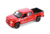 Box of 4 2017 Chevrolet Silverado Pickup Truck Diecast Car Set - Showcasts 1/24 Scale Diecast Model Cars, Assorted Colors