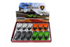 Lamborghini Huracan LP620-2 Super Trofeo Pk Box of 12 1/36 Scale Diecast Model Cars, Assd Colors