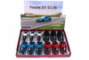 Kinsmart Porsche 911 GT2 RS Hard Top Diecast Car Set - Box of 12 1/36 Scale Diecast Model Cars, Assorted Colors
