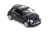 Kinsmart Fiat 500 Diecast Car Set - Box of 12 1/28 Scale Diecast Model Cars, Assorted Colors