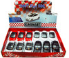 Kinsmart Fiat 500 Diecast Car Set - Box of 12 1/28 Scale Diecast Model Cars, Assorted Colors
