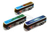 NYC Coach Bus Diecast Car Package - Box of 12 assorted 6 Inch Scale Diecast Model Cars