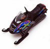 Snow Turbo Diecast Car Package - Box of 12 5.25 inch scale Diecast Model Cars, Assorted Colors