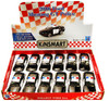 Box of 12 Diecast Model Toy Cars - 2006 Ford Mustang GT Police Car, 1/38 Scale