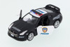 Box of 12 Diecast Model Toy Cars - 2009 Nissan GT-R Police Car, 1/36 Scale