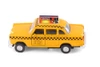 Box of 12 Diecast Model Cars - Yellow City Taxi Cab, Yellow, 4.5 Inch Scale