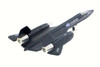 Box of 6 Diecast Model Airplanes - SR-71 Blackbird Pullback Plane, Black,