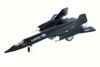 Box of 6 Diecast Model Airplanes - SR-71 Blackbird Pullback Plane, Black,