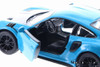 Porsche 911 GT2 RS Hard Top, Blue - Kinsmart 5408D - 1/36 Scale Diecast Model Toy Car