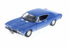 1968 Chevy Chevelle SS396 , Blue - Welly 29397 - 1/24 Scale Diecast Model Toy Car (Brand New, but NOT IN BOX)