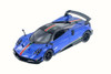 2016 Pagani Huayra BC with  Hard Top, Blue/Red Stripe -  5400DF - 1/38 Scale Diecast Model Toy Car