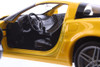 2007 Chevy Corvette, Yellow - Showcasts® 22504/4D - 1/24 scale Diecast Model Toy Car (Brand New, but NOT IN BOX)