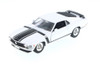 1970 Ford Mustang, White - Welly 22088 - 1/24 Scale Diecast Model Toy Car (Brand New, but NOT IN BOX)
