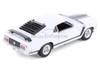 1970 Ford Mustang, White - Welly 22088 - 1/24 Scale Diecast Model Toy Car (Brand New, but NOT IN BOX)